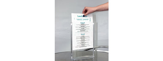 Menu Holder