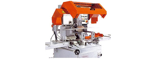 Semi automatic rising blade cold saw