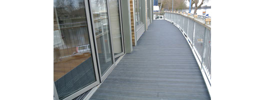 Thames Rowing club decking