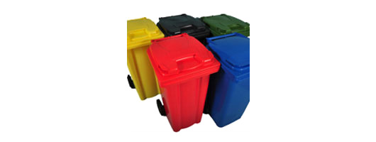 120 litre wheelie bins