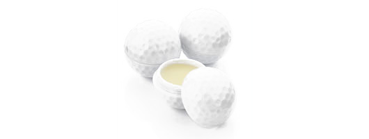 Sports Ball Shaped Vanilla Flavoured Lip Balm