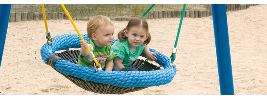 Original Huck Bird''s Nest® + swings