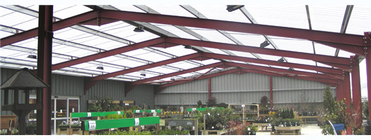 FILON Fotolite GRP glazing for horticultural applications