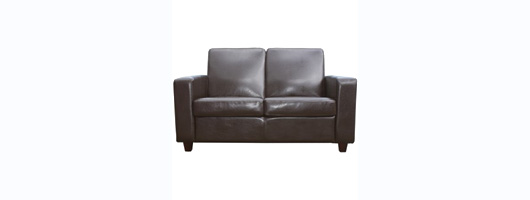 Brown Leather Mayfair Commercial 2 Seater Sofas