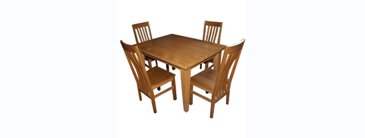 4 Seater Table Solid Wood