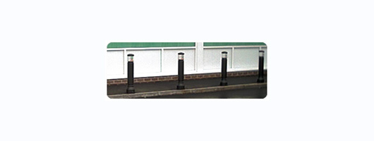 Road blockers bollards