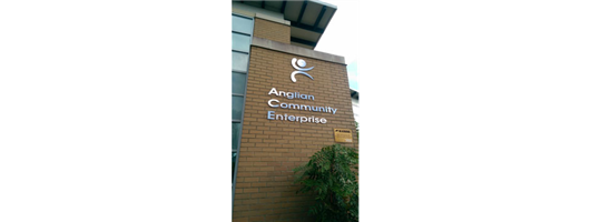 Stainless Steel Lettering and Logo