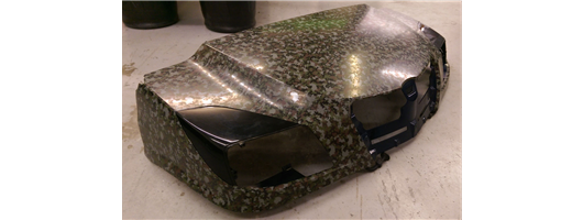 Camo Wrap Bonnet