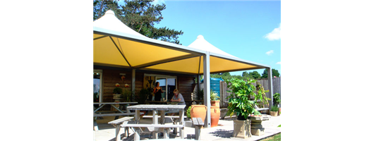 Canopy Structure, Garden Centre Cafe, Wallingford