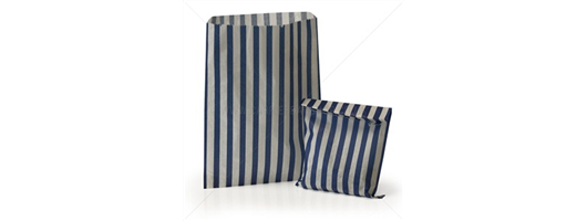 Candy Stripe Paper Bags