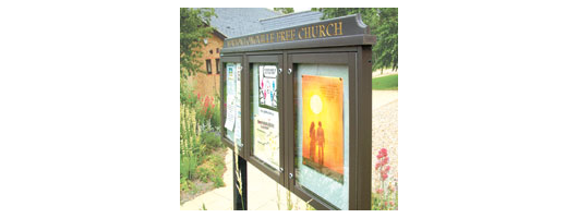 Man-made Timber Notice Boards