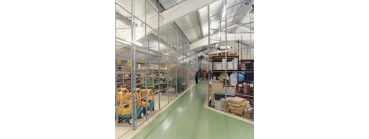 Troax Caelum Modular Mesh Partitioning