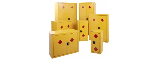 Hazardous Substance Half Height Single Door Cupboard