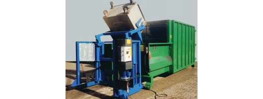 Waste Compactor Bin Lift