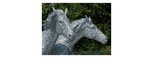 Galvanized Steel Sculptures