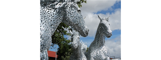 Sculpture by Andy Scott Coated in Zinc by Joseph Ash Galvanizing