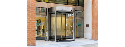 record K41 Four Wing Revolving Door -  CBRE St Martin''s Square, London