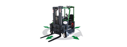 COMBI-CB Fork Lift Truck, Combi Lift, H&F Lift Trucks