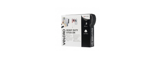 heavy duty 5m x 50mm Stick-on tape BLACK