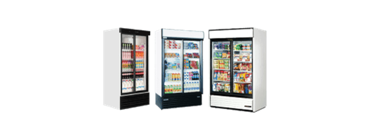 Double Glass Door Fridges