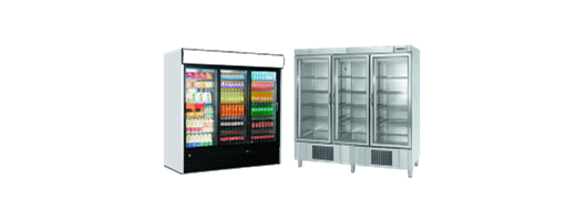 Triple Glass Door Fridges