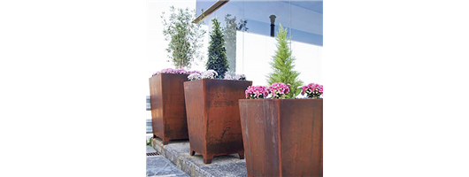 Corten Planter