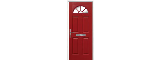 4 Panel Sunburst Timber Solid Core Doors