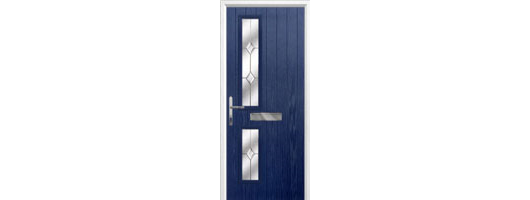 Twin Sqaure Composite Doors