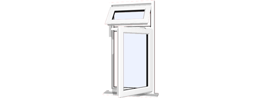 White UPVC Windows