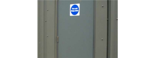 Steel Hinged Doors, Fire Exits & Plant Room Doors