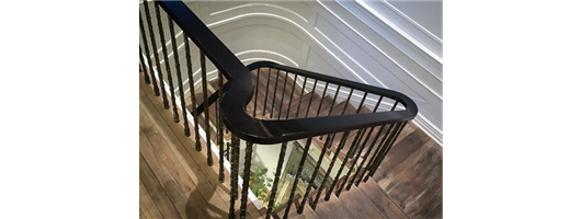 Reeded Cast Iron Balustrade