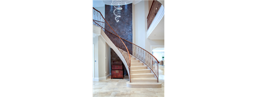 Contemporary Metal Staircase Balustrade