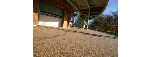 Newmarket Racecourse Resin Bound Surfacing