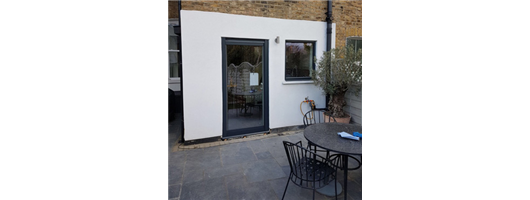 Aluminium Glass Back Door Double Glazed Aluminium Window London Bespoke