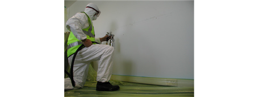 Wall Spraying