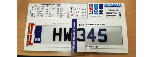 4D Number Plates 2