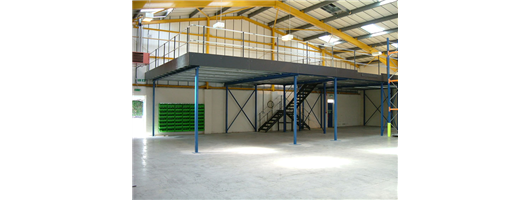 Mezzanine Floor Built in Two Days