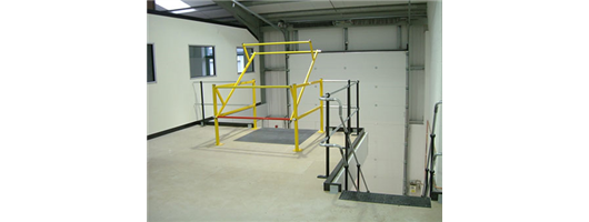 Up & Over Mezzanine Safety Gates