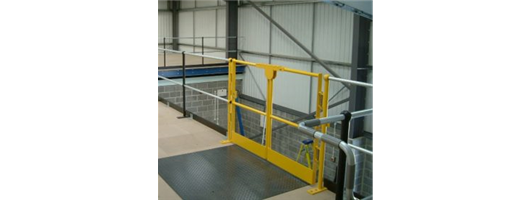 Bi-Swing Mezzanine Safety Gates