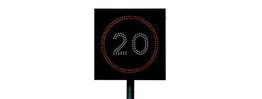 20mph Urban Vehicle Activated Sign