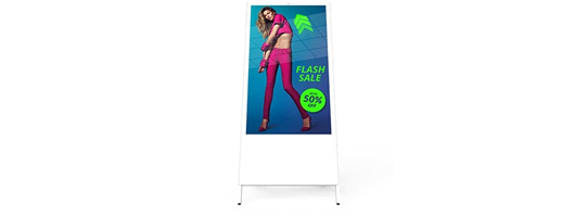 Battery Powered Indoor & Outdoor Digital A-Board