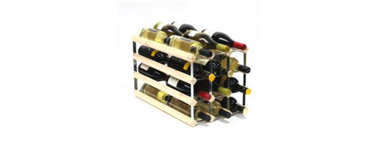 Double Depth 24 Bottle Wine Rack