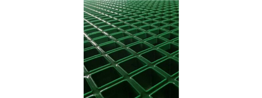 QuartzGrip Concave Open Mesh Grating