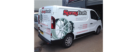 Printed Van Wrap Graphics