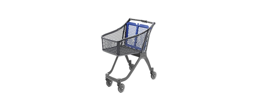 P100 Plastic Shopping Trolley