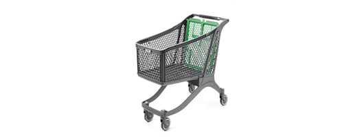 P220 Plastic Shopping Trolley