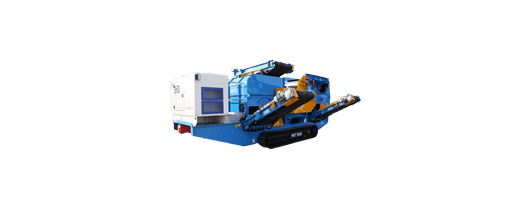 Mobile Eddy Current Separator