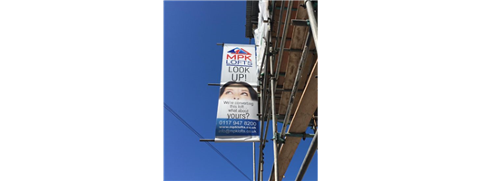 Loft Conversion Banner Signs Bristol