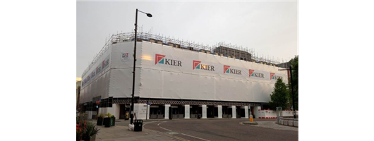 Kier Mesh Banners