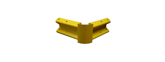 Flexible 90 degree Corners – External – Powder Coated Yellow